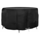 vidaXL Garden Furniture Cover 10 Eyelets 230x90 cm Round