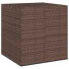 vidaXL Garden Cushion Box 100x97.5x104 cm Brown