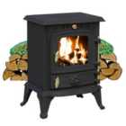 Royal Fire 4.5Kw Cast Iron Multifuel Stove + Firewood Starter Kit