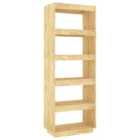 Vidaxl Book Cabinet/Room Divider 60X35X167 Cm Solid Pinewood