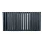 Oval Column Radiator 600Mm X 1200Mm Anthracite Grey