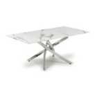 Astoria White/Silver COffee Table