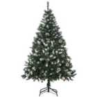 Homcom 5Ft Artificial Christmas Tree Indoor Decoration