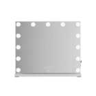Neo Hollywood Vanity Touch Wall Mounted Freestanding Mirror With 13 LED Bulbs