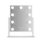 Neo Hollywood Vanity Touch Mirror With 9 LED Bulbs Lights