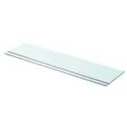 Vidaxl Shelves 2 Pcs Panel Glass Clear 90X20 Cm