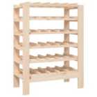 Vidaxl Wine Rack 61.5X30X82 Cm Solid Wood Pine