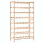 Vidaxl Wine Rack Cedar Wood 57.5X28X102 Cm