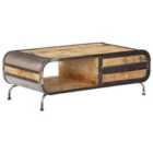 Vidaxl Coffee Table 100X50X35 Cm Solid Mango Wood