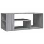 Vidaxl Coffee Table Grey Sonoma 100X50X40 Cm Engineered Wood