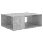 Vidaxl Coffee Table Concrete Grey 90X67X33 Cm Engineered Wood