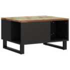 Vidaxl Coffee Table 60X50X35 Cm Solid Wood Reclaimed