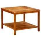 Vidaxl Coffee Table 60X60X45 Cm Solid Acacia Wood