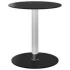 Vidaxl Coffee Table Black 40 Cm Tempered Glass