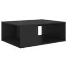 Vidaxl Coffee Table Black 90X67X33 Cm Engineered Wood