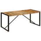 Vidaxl Dining Table 180X90X75 Cm Solid Mango Wood