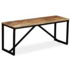 Vidaxl Bench Solid Mango Wood 110X35X45 Cm
