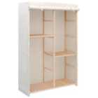 Vidaxl 3-tier Clothes Wardrobe 110X40X170 Cm