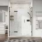 Roman Liberty 8mm Black 2 In-line Panels Only for Recess Fitting - 915mm