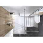 Roman Haven Select Chrome Straight & 45 Square Brace Kit