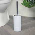 Showerdrape Tranquil Pale Blue Sparkle Collection Toilet Brush & Holder