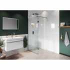 Showerdrape Denim Blue Collection Toilet Brush & Holder