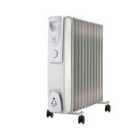 Highlands_homeware Oil Filled Radiator - 11 Fins - 2500W