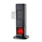 Highlands_homeware 1500W Ptc Heater With Fireplace Decoration Remote Control