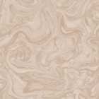 BOUTIQUE MARBLED PEBBLED/ROSE GOLD WALLPAPER