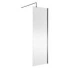 nuie Wetroom Screen 700x1850x8mm - Silver