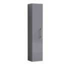 nuie 300mm Tall Unit (1 Door) - Satin Grey