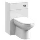 nuie 500mm WC Unit - Gloss White