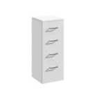 nuie 4 Drawer Unit - Gloss White