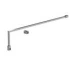 nuie Wetroom Screen Support Arm - Polished Chrome