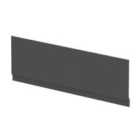 nuie Straight Front Panel & Plinth (1800mm) - Graphite Grey