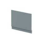 nuie 750mm Bath End Panel & Plinth - Costal Grey