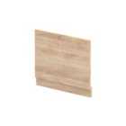 nuie 700mm Bath End Panel - Bleached Oak