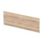 nuie 1800mm Bath Front Panel - Bleached Oak