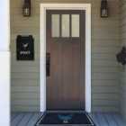 Post Box And Doormat Set - Cockerel