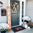 Post Box And Doormat Set - Carriage