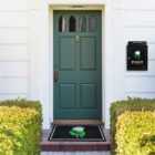 Post Box And Doormat Set - White Rose