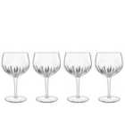 Luigi Bormioli Mixology Spanish Gin Glass Set - 800Ml X 4