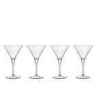 Luigi Bormioli Bach Martini Glass Set - 260Ml X 4