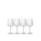 Luigi Bormioli Optica Bordeaux Glass Set - 700Ml X 4