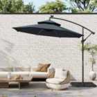 Garden Sanctuary 3M Double-top Cantilever Paraso With Hdpe Parasol Base