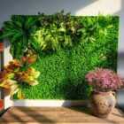 Garden Sanctuary 6Pcs Decorative Artificial Grass Hedge Panels 40X60Cm