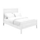 LPD Furniture Bay White Double Bed