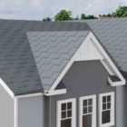 Garden Sanctuary 14Pcs Laminated Grey Asphalt Shingle Roofing