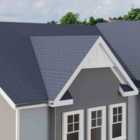 Garden Sanctuary 18Pcs 3-tab Ocean Blue Asphalt Roof Shingles