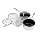 Ninja Foodi ZEROSTICK Stainless Steel 3-Piece Pan Set - C63000UK